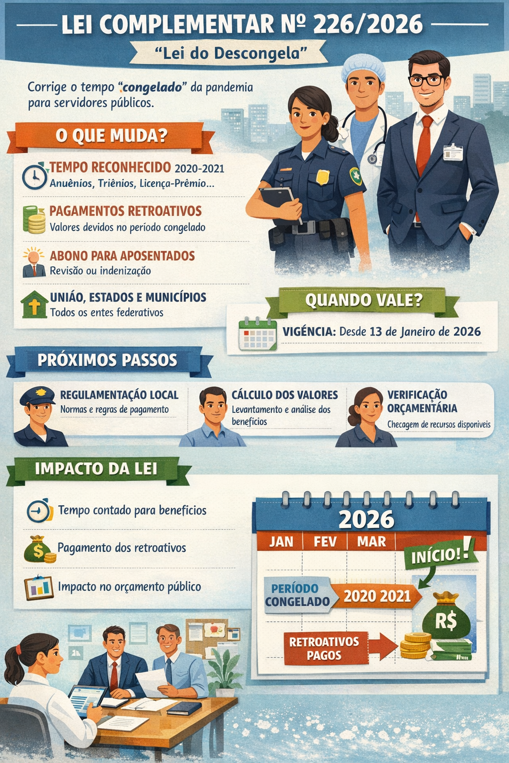 Lei Complementar nº 226/2026: o que muda após a sanção e quais são os ...
